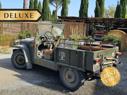 DELUXE: GRAND TOUR IN JEEP & DEGUSTAZIONE DI VINI