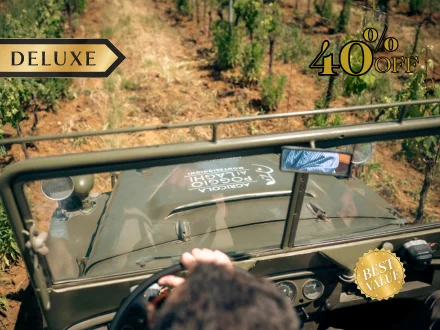 DELUXE: ESSENTIAL JEEP TOUR & WINE TASTING