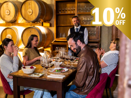 CLASSIC: PRANZO CON DEGUSTAZIONE DI VINI ALLA CANTINA POGGIO AI LAGHI