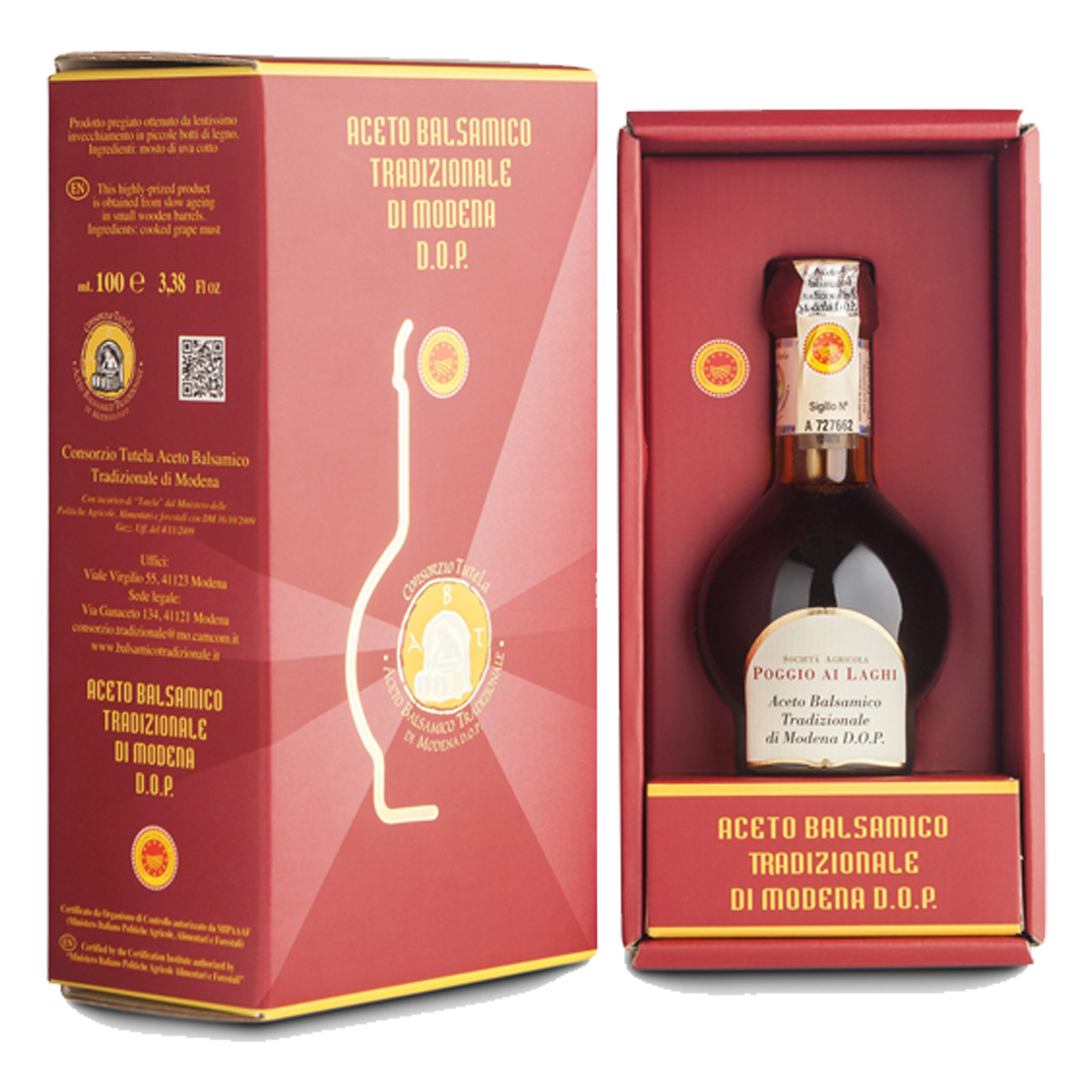 Traditional Balsamic Vinegar Of Modena DOP Affinato